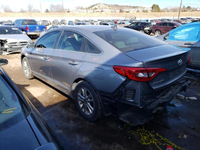 5NPE24AF3GH415076 - 2016 HYUNDAI SONATA SE SILVER photo 2