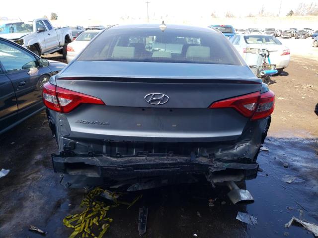 5NPE24AF3GH415076 - 2016 HYUNDAI SONATA SE SILVER photo 6