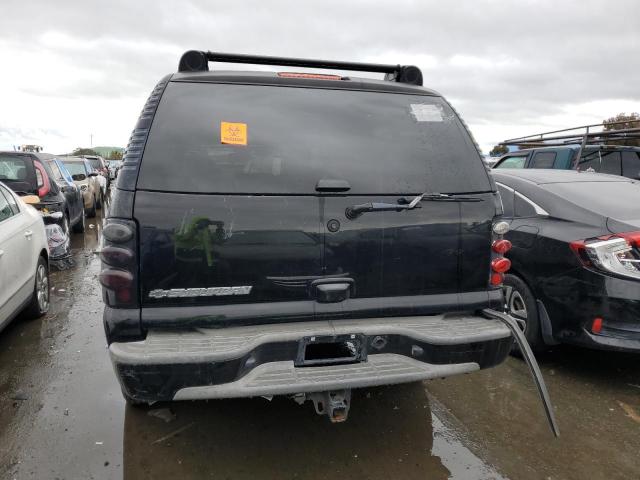 3GNEC16Z96G106581 - 2006 CHEVROLET SUBURBAN C1500 BLACK photo 6