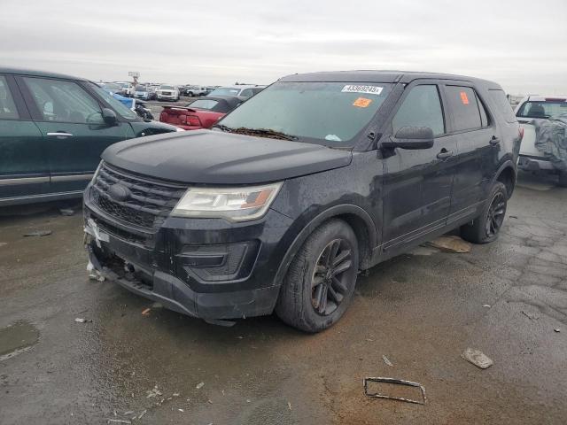 1FM5K8AR2GGA52576 - 2016 FORD EXPLORER POLICE INTERCEPTOR შავი ფოტო 1