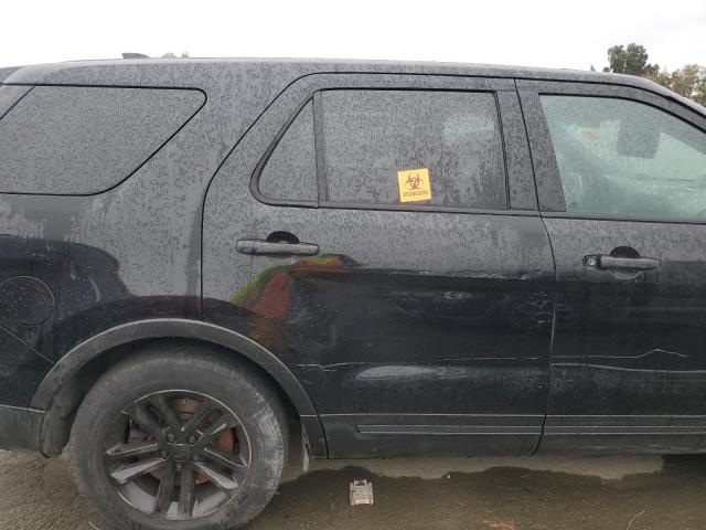 1FM5K8AR2GGA52576 - 2016 FORD EXPLORER POLICE INTERCEPTOR შავი ფოტო 11