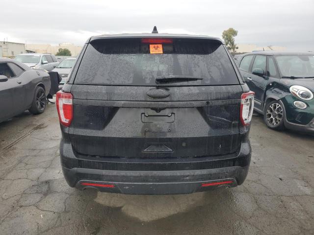 1FM5K8AR2GGA52576 - 2016 FORD EXPLORER POLICE INTERCEPTOR შავი ფოტო 6