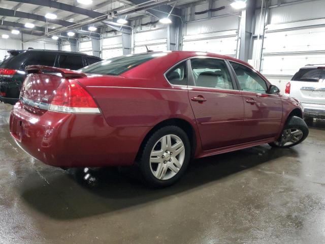 2G1WB5EKXB1188912 - 2011 CHEVROLET IMPALA LT RED photo 3