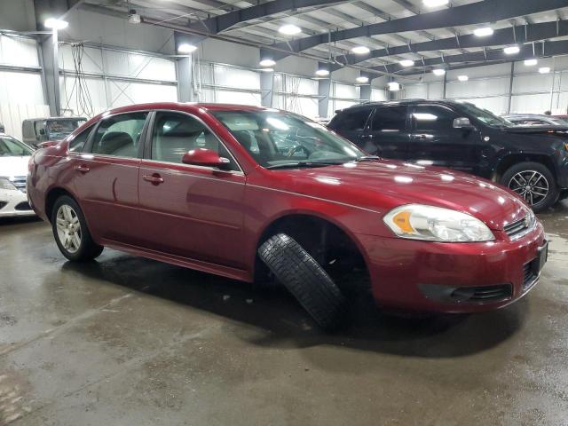 2G1WB5EKXB1188912 - 2011 CHEVROLET IMPALA LT RED photo 4