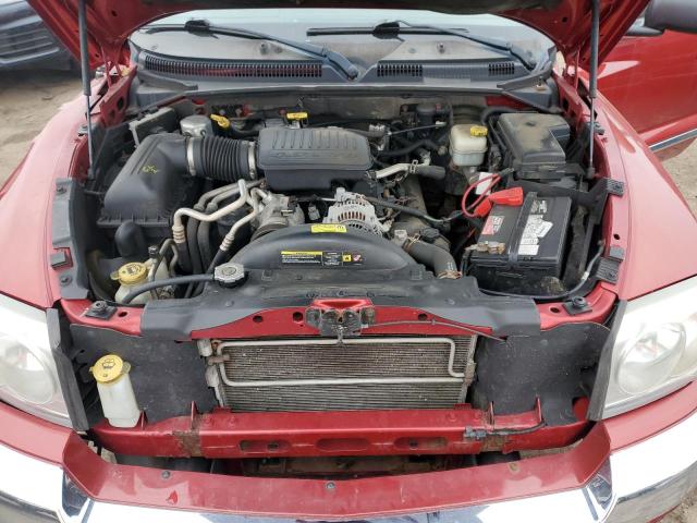 1D7HW58N27S108316 - 2007 DODGE DAKOTA QUA RED photo 11