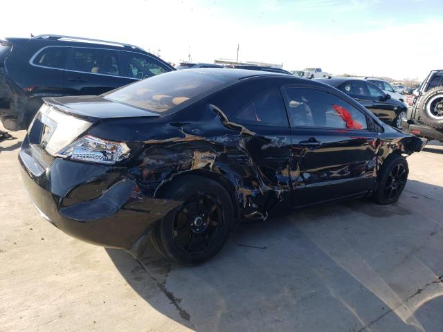 2HGFG1B63AH516946 - 2010 HONDA CIVIC LX BLACK photo 3