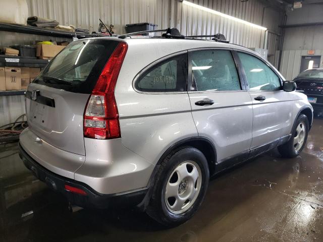 5J6RE38389L030880 - 2009 HONDA CR-V LX SILVER photo 3