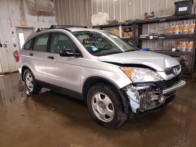 5J6RE38389L030880 - 2009 HONDA CR-V LX SILVER photo 4