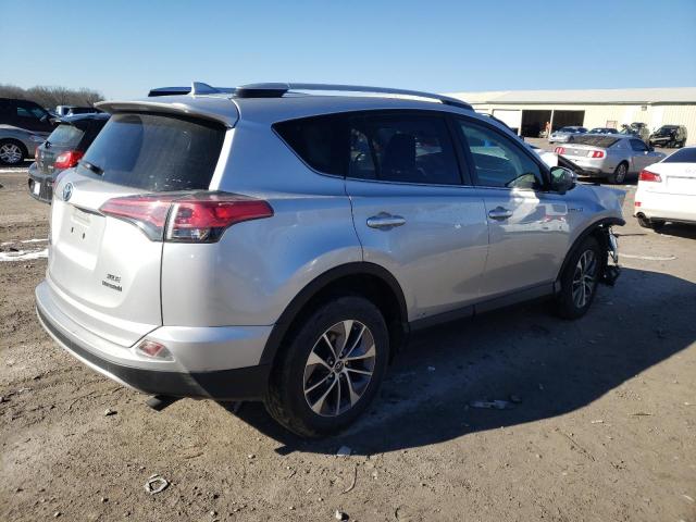 JTMRJREV7GD029642 - 2016 TOYOTA RAV4 HV XLE SILVER photo 3