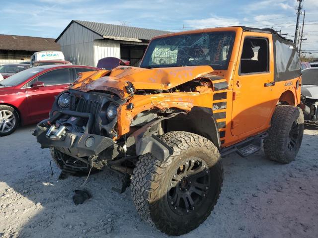 1C4AJWAGXDL514362 - 2013 JEEP WRANGLER SPORT ORANGE photo 1