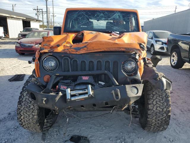 1C4AJWAGXDL514362 - 2013 JEEP WRANGLER SPORT ORANGE photo 5