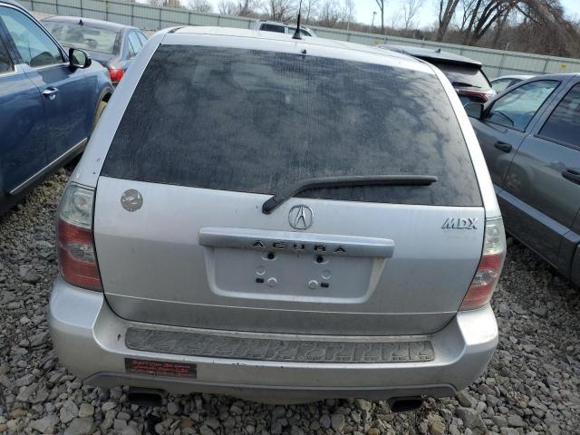 2HNYD18224H507898 - 2004 ACURA MDX SILVER photo 6