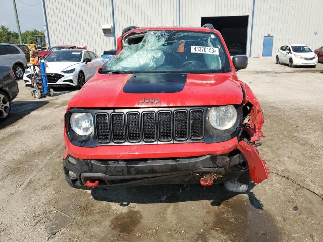 ZACNJDC14MPM09453 - 2021 JEEP RENEGADE TRAILHAWK RED photo 5