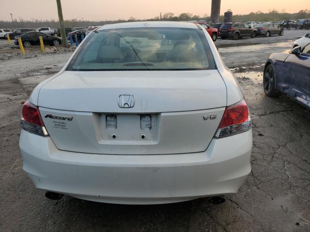 5KBCP3F80AB010040 - 2010 HONDA ACCORD EXL WHITE photo 6