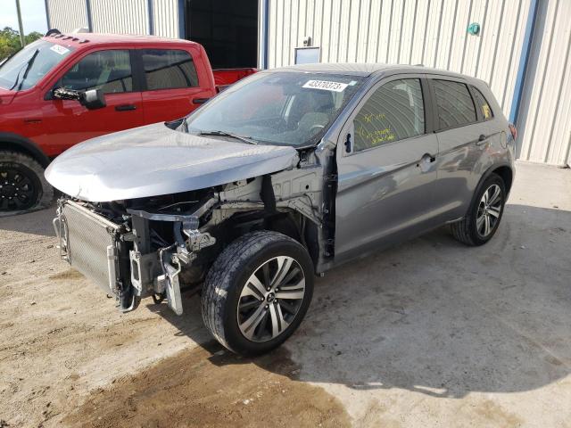 JA4APUAU4MU027848 - 2021 MITSUBISHI OUTLANDER ES GRAY photo 1