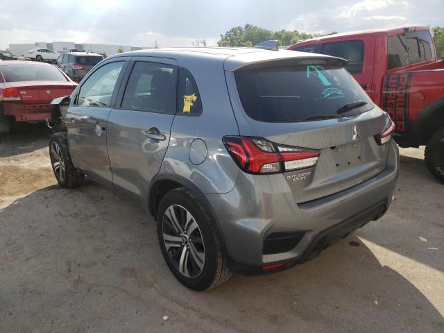 JA4APUAU4MU027848 - 2021 MITSUBISHI OUTLANDER ES GRAY photo 2