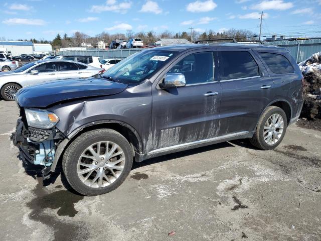 1C4RDJEG6EC484530 - 2014 DODGE DURANGO CITADEL GRAY photo 1