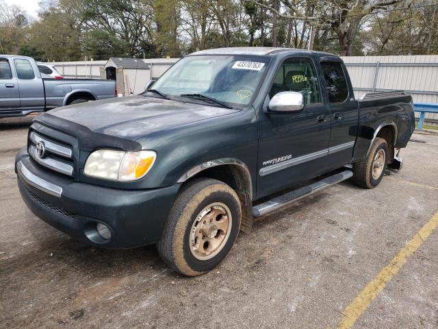 5TBRU34156S483225 - 2006 TOYOTA TUNDRA ACCESS CAB SR5 GREEN photo 1