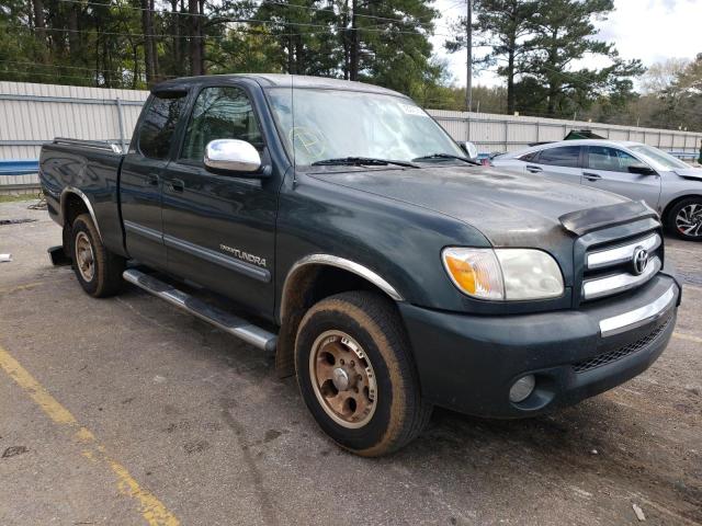 5TBRU34156S483225 - 2006 TOYOTA TUNDRA ACCESS CAB SR5 GREEN photo 4