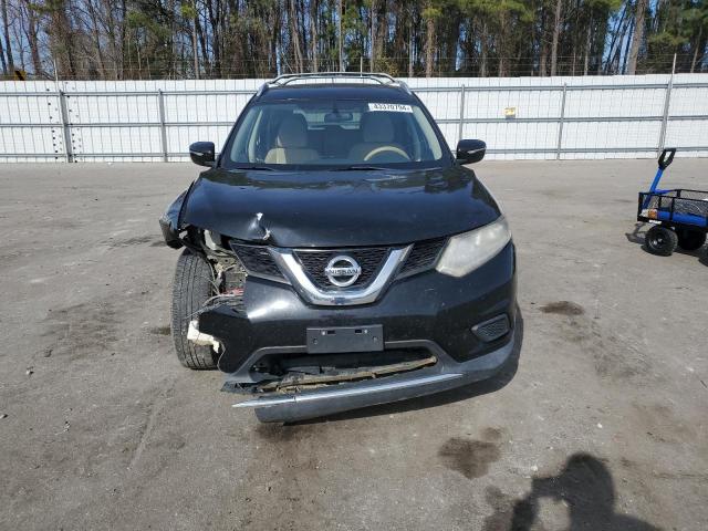 KNMAT2MTXFP576142 - 2015 NISSAN ROGUE S BLACK photo 5