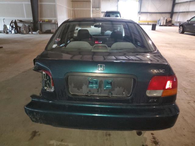 1HGEJ6625TL010980 - 1996 HONDA CIVIC DX GREEN photo 6