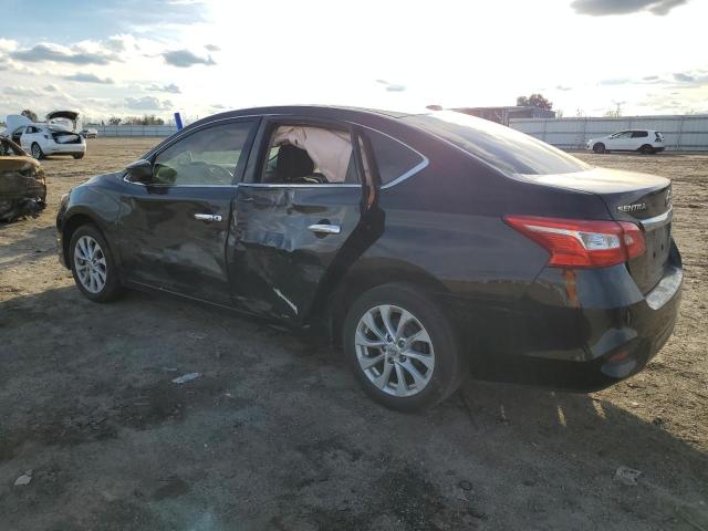 3N1AB7AP1JL614890 - 2018 NISSAN SENTRA S BLACK photo 2