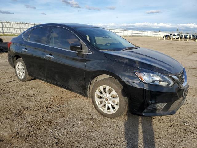 3N1AB7AP1JL614890 - 2018 NISSAN SENTRA S BLACK photo 4