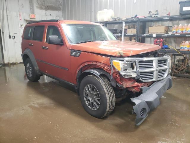 1D8GU28K97W561553 - 2007 DODGE NITRO SXT ORANGE photo 4