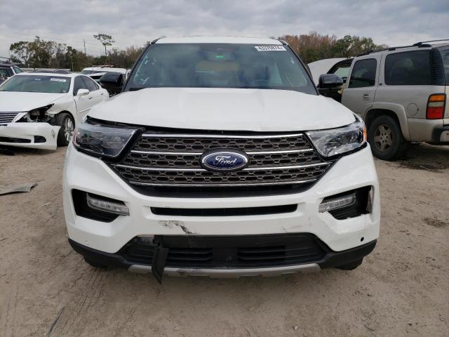 1FM5K8LC8MGC11556 - 2021 FORD EXPLORER KING RANCH WHITE photo 5