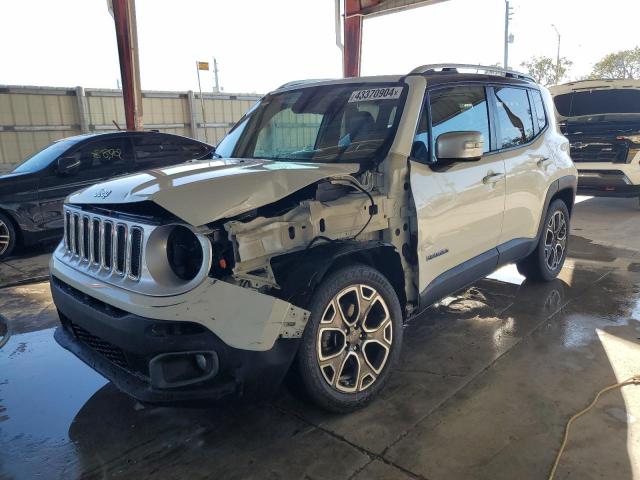 ZACCJADB1HPE43095 - 2017 JEEP RENEGADE LIMITED WHITE photo 1