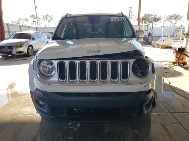 ZACCJADB1HPE43095 - 2017 JEEP RENEGADE LIMITED WHITE photo 5