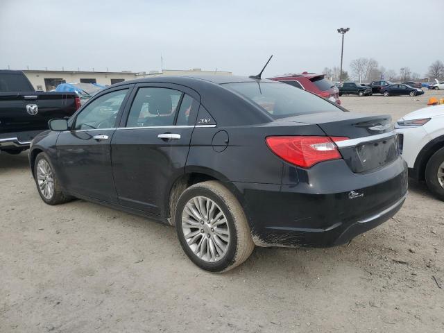 1C3CCBCG7DN603744 - 2013 CHRYSLER 200 LIMITED BLACK photo 2