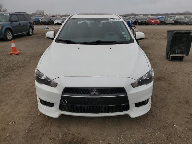 JA32U8FW4AU029355 - 2010 MITSUBISHI LANCER GTS WHITE photo 5