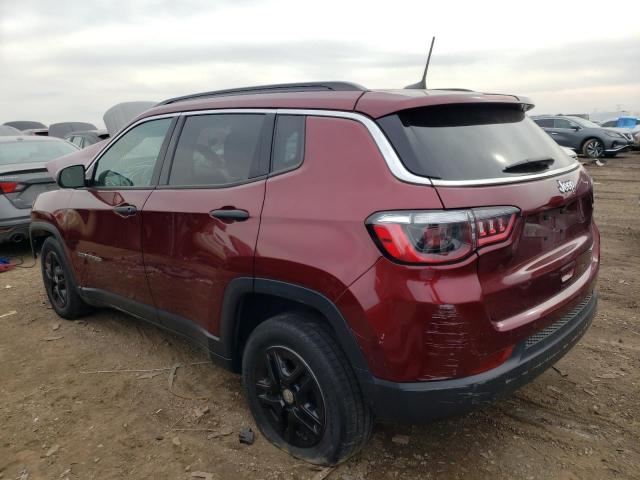 3C4NJCAB4MT508419 - 2021 JEEP COMPASS SPORT RED photo 2