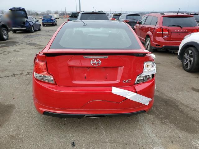 JTKJF5C7XD3051088 - 2013 TOYOTA SCION TC RED photo 6