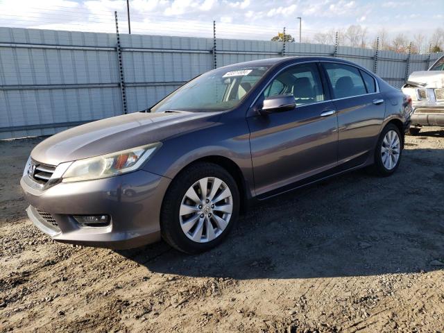 1HGCR3F83FA011564 - 2015 HONDA ACCORD EXL GRAY photo 1