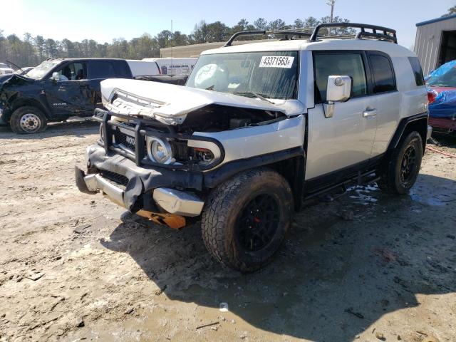 JTEBU11F370061807 - 2007 TOYOTA FJ CRUISER SILVER photo 1