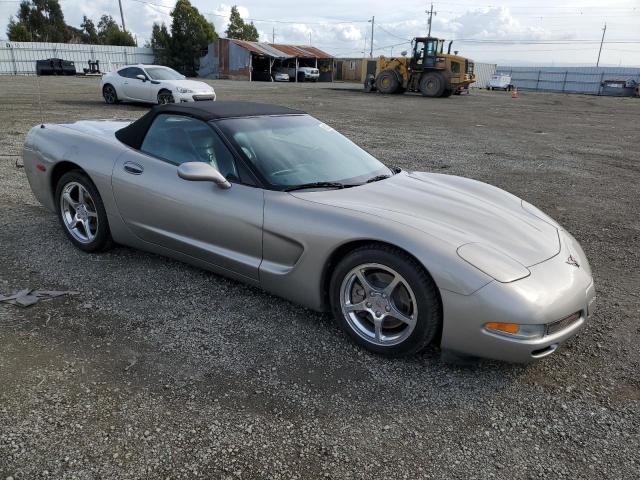 1G1YY32G725107083 - 2002 CHEVROLET CORVETTE GRAY photo 4