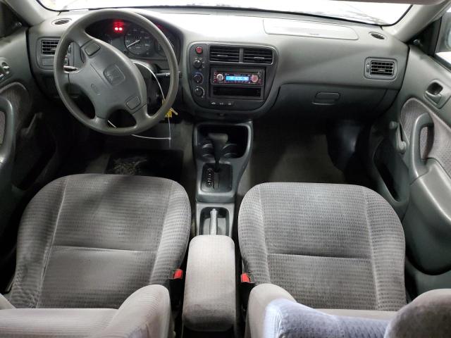 2HGEJ6610YH552001 - 2000 HONDA CIVIC BASE SILVER photo 8