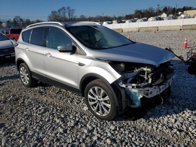 1FMCU0JD4HUD74498 - 2017 FORD ESCAPE TITANIUM SILVER photo 4