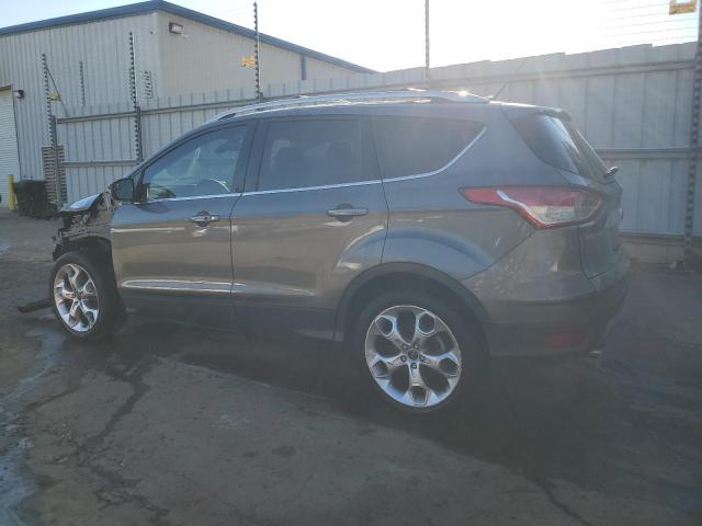 1FMCU0J91EUB38480 - 2014 FORD ESCAPE TITANIUM GRAY photo 2