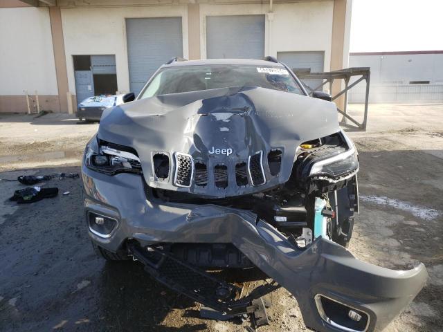 1C4PJMDX8ND555773 - 2022 JEEP CHEROKEE LIMITED GRAY photo 5