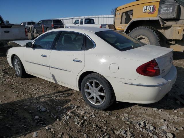 2G4WE537651270326 - 2005 BUICK LACROSSE CXS WHITE photo 2
