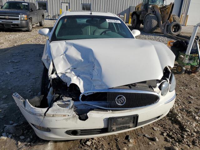 2G4WE537651270326 - 2005 BUICK LACROSSE CXS WHITE photo 5