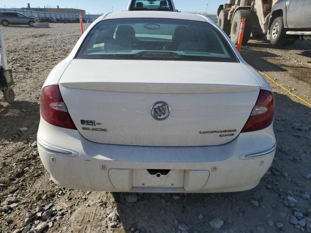 2G4WE537651270326 - 2005 BUICK LACROSSE CXS WHITE photo 6
