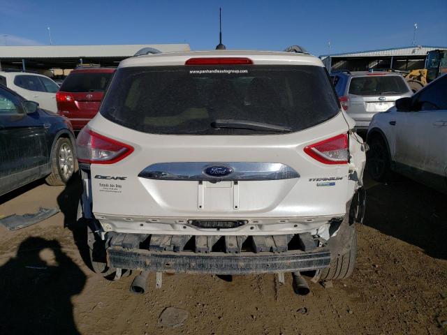 1FMCU9J92EUB66504 - 2014 FORD ESCAPE TITANIUM WHITE photo 6