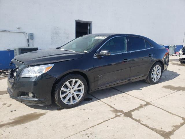 1G11G5SX5DF284423 - 2013 CHEVROLET MALIBU 3LT BLACK photo 1