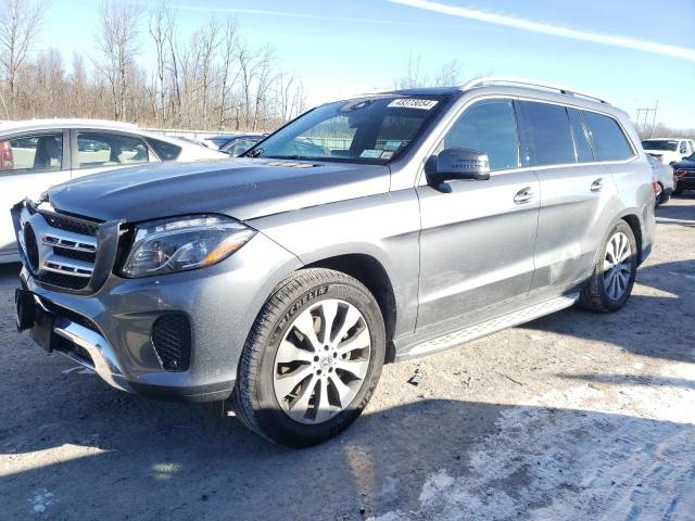 4JGDF6EE3KB236541 - 2019 MERCEDES-BENZ GLS 450 4MATIC GRAY photo 1