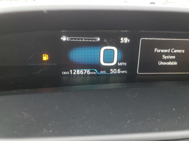 JTDKARFP8J3093283 - 2018 TOYOTA PRIUS PRIM ვერცხლისფერი ფოტო 9