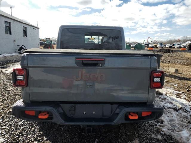 1C6JJTEG6ML610327 - 2021 JEEP GLADIATOR MOJAVE GRAY photo 6